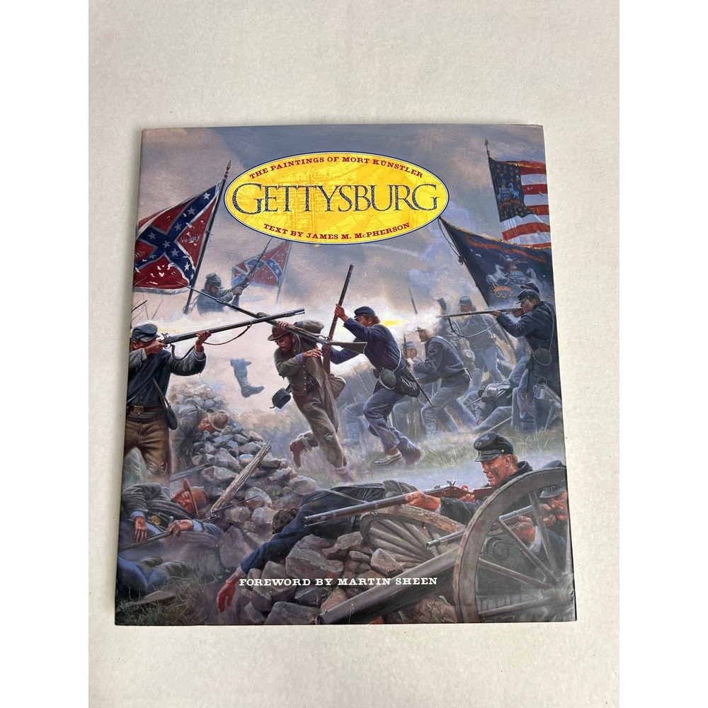 History Art Gettysburg Mort Kunstler James McPherson Hardcover Civil War Book